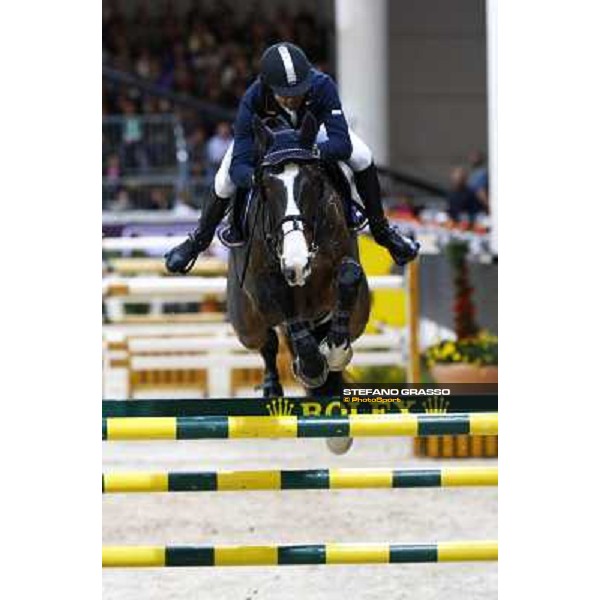 Natale Chiaudani on Snai Seldana di Campalto Jumping Verona - Rolex Fei World Cup tm 2009 Verona, 8th nov. 2009 ph. Fieracavalli/Stefano Grasso