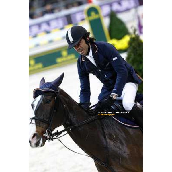 Natale Chiaudani on Snai Seldana di Campalto Jumping Verona - Rolex Fei World Cup tm 2009 Verona, 8th nov. 2009 ph. Fieracavalli/Stefano Grasso