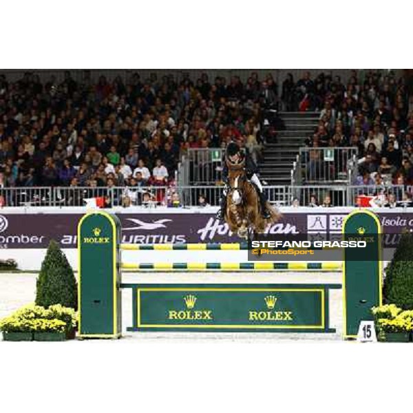 Edwina Alexander on Zorro Z Jumping Verona - Rolex Fei World Cup tm 2009 Verona, 8th nov. 2009 ph. Fieracavalli/Stefano Grasso