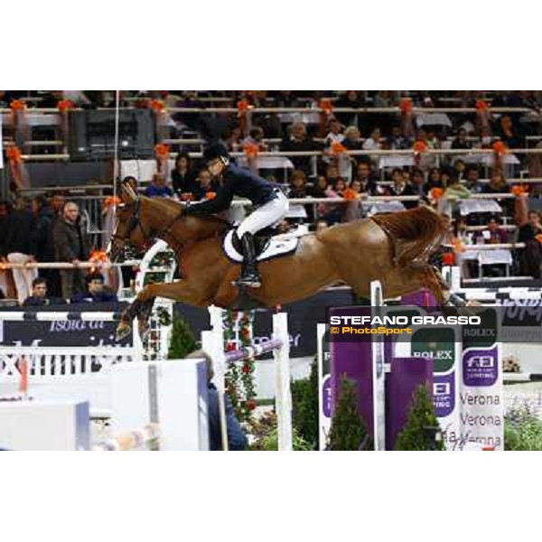 Edwina Alexander on Zorro Z Jumping Verona - Rolex Fei World Cup tm 2009 Verona, 8th nov. 2009 ph. Fieracavalli/Stefano Grasso