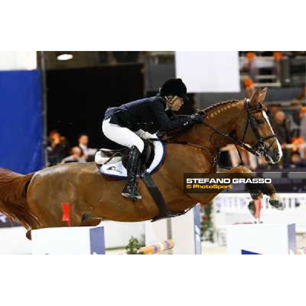 Edwina Alexander on Zorro Z Jumping Verona - Rolex Fei World Cup tm 2009 Verona, 8th nov. 2009 ph. Fieracavalli/Stefano Grasso