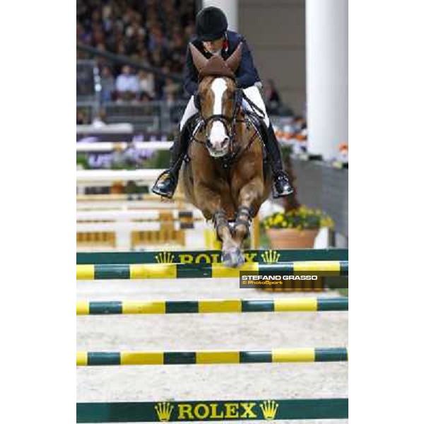 Edwina Alexander on Zorro Z Jumping Verona - Rolex Fei World Cup tm 2009 Verona, 8th nov. 2009 ph. Fieracavalli/Stefano Grasso