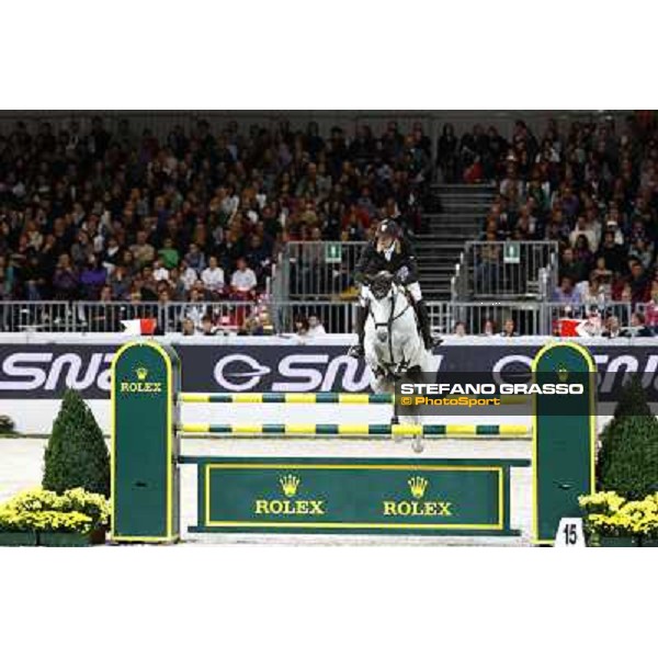 Kevin Staut on Silvana Jumping Verona - Rolex Fei World Cup tm 2009 Verona, 8th nov. 2009 ph. Fieracavalli/Stefano Grasso