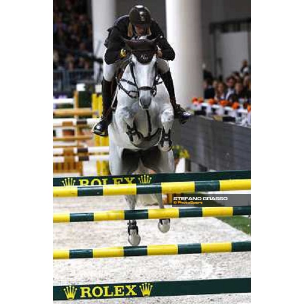 Kevin Staut on Silvana Jumping Verona - Rolex Fei World Cup tm 2009 Verona, 8th nov. 2009 ph. Fieracavalli/Stefano Grasso
