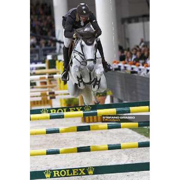 Kevin Staut on Silvana Jumping Verona - Rolex Fei World Cup tm 2009 Verona, 8th nov. 2009 ph. Fieracavalli/Stefano Grasso