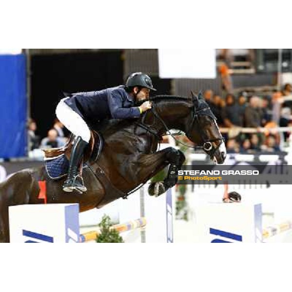 Steve Guerdat on Tresor V Jumping Verona - Rolex Fei World Cup tm 2009 Verona, 8th nov. 2009 ph. Fieracavalli/Stefano Grasso
