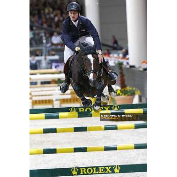 Steve Guerdat on Tresor V Jumping Verona - Rolex Fei World Cup tm 2009 Verona, 8th nov. 2009 ph. Fieracavalli/Stefano Grasso