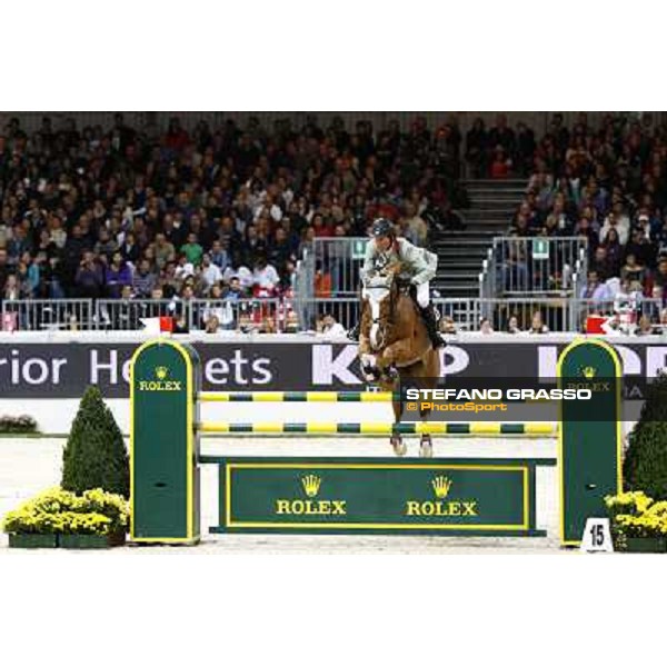 Ludger Beerbaum on Gotha 18 Jumping Verona - Rolex Fei World Cup tm 2009 Verona, 8th nov. 2009 ph. Fieracavalli/Stefano Grasso
