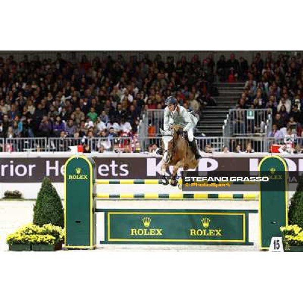 Ludger Beerbaum on Gotha 18 Jumping Verona - Rolex Fei World Cup tm 2009 Verona, 8th nov. 2009 ph. Fieracavalli/Stefano Grasso