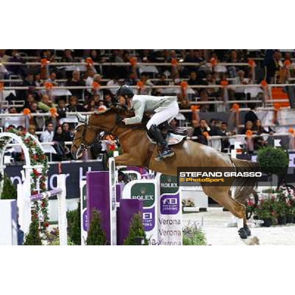Ludger Beerbaum on Gotha 18 Jumping Verona - Rolex Fei World Cup tm 2009 Verona, 8th nov. 2009 ph. Fieracavalli/Stefano Grasso