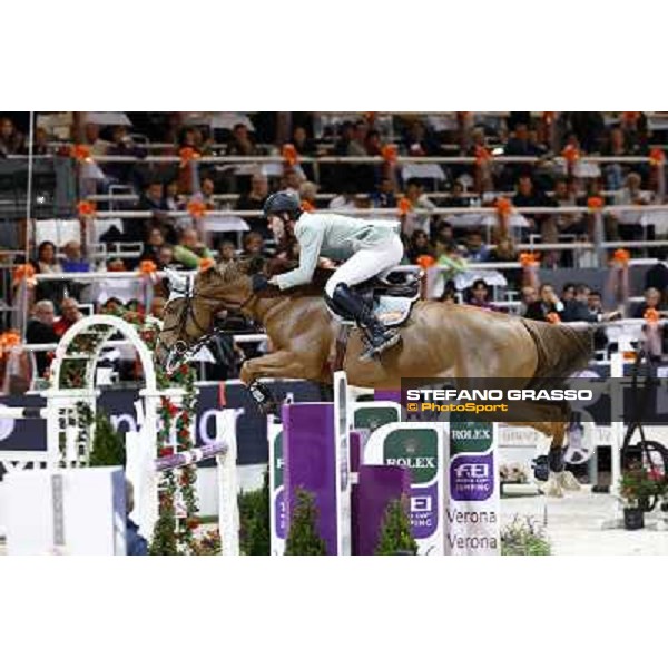 Ludger Beerbaum on Gotha 18 Jumping Verona - Rolex Fei World Cup tm 2009 Verona, 8th nov. 2009 ph. Fieracavalli/Stefano Grasso