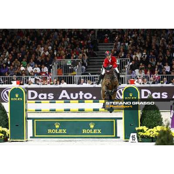 Pius Schwizer on Carlina Jumping Verona - Rolex Fei World Cup tm 2009 Verona, 8th nov. 2009 ph. Fieracavalli/Stefano Grasso