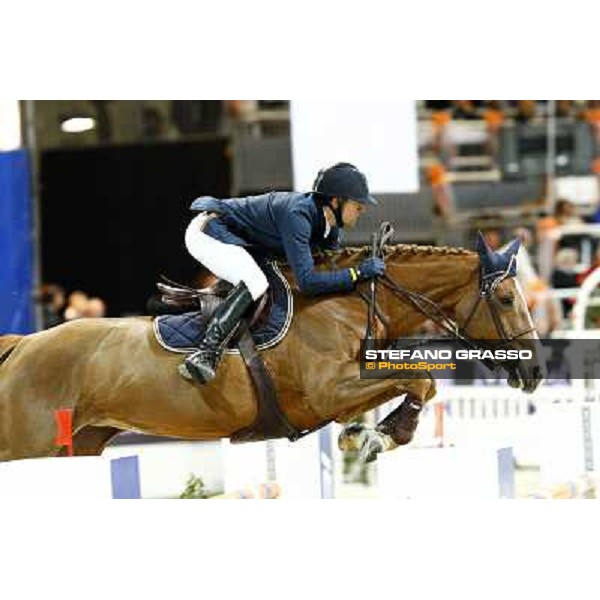 Simon Delestre on Melodie Ardente Jumping Verona - Rolex Fei World Cup tm 2009 Verona, 8th nov. 2009 ph. Fieracavalli/Stefano Grasso