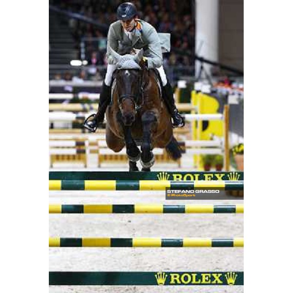 Marco Kutscher on Cash 63 Jumping Verona - Rolex Fei World Cup tm 2009 Verona, 8th nov. 2009 ph. Fieracavalli/Stefano Grasso