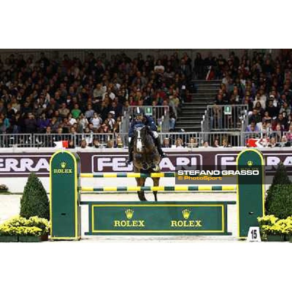 Natale Chiaudani on Snai Seldana di Campalto Jumping Verona - Rolex Fei World Cup tm 2009 Verona, 8th nov. 2009 ph. Fieracavalli/Stefano Grasso