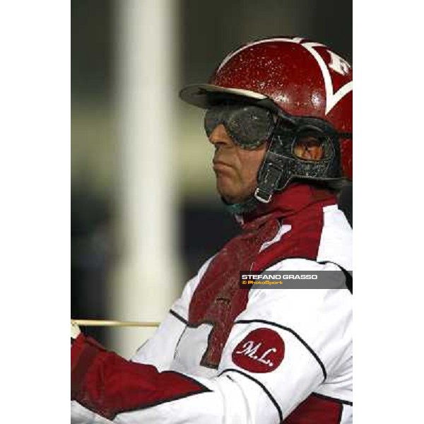 Marino Lovera prepares to start at the Gran Criterium \'Memorial Piero Biondi\' Milan San Siro, 15th nov. 2009 ph. Stefano Grasso