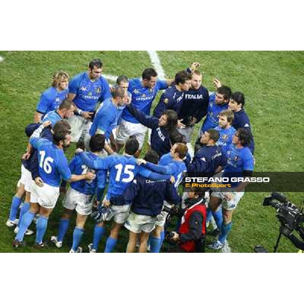 test match Italia vs. All Blacks - The Italian Team Milan, San Siro, 14th nov. 2009 ph.Stefano Grasso