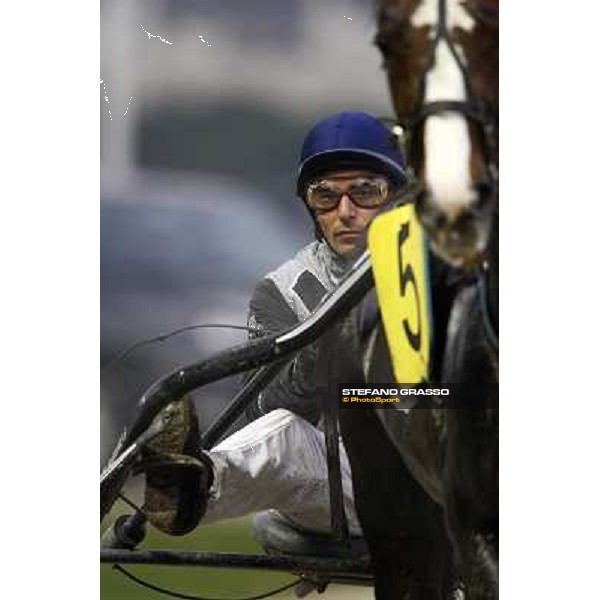Endo Botti pictured during the demo race at San Siro Milan San Siro, 15th nov. 2009 ph. Stefano Grasso