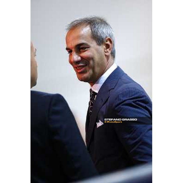 a portrait for Maurizio Rosellini - Brand Manager of Fieracavalli Verona, 7th nov. 2009 ph. Fieracavalli/Stefano Grasso