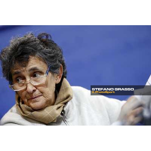 Mrs. Lalla Novo, President of the Ground Jury Jumping Verona - Rolex Fei World Cup tm 2009 Verona, 7th nov. 2009 ph. Fieracavalli/Stefano Grasso