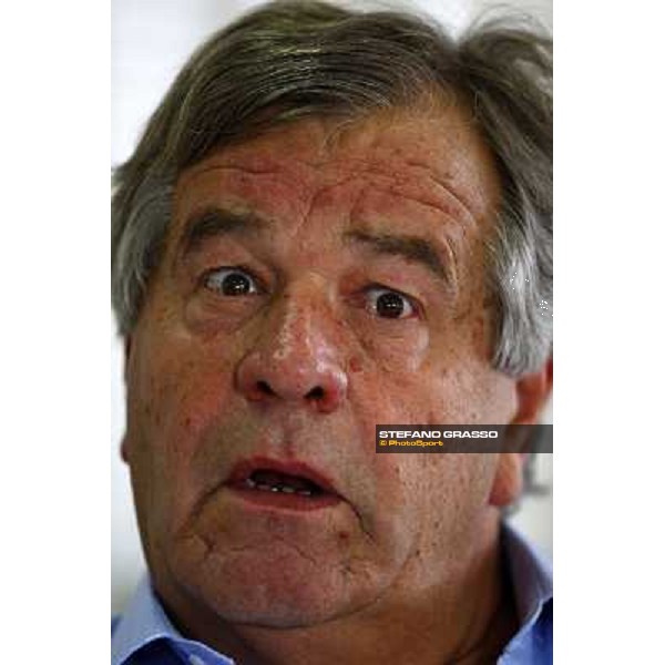 Sir Michael Stoute pictured during the press conference at Fuchu racecourse Tokyo, 27th nov. 2009 ph. Stefano Grasso