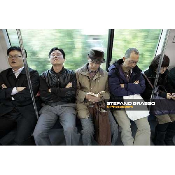 on the train going to Kamakura Kamakura - Kanagawa, 28th nov. 2009 ph. Stefano Grasso