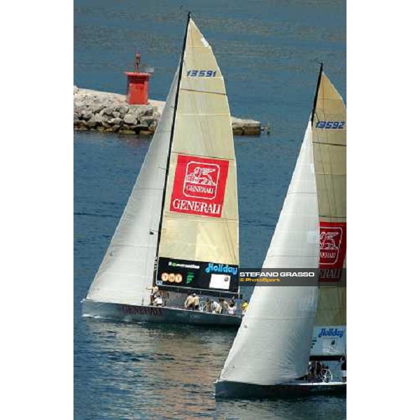 The Heat - Nations Cup - circling semi-final Cian vs. Spithill Triest, 17th july 2004 ph. Stefano Grasso