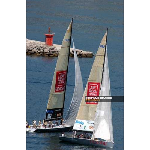 The Heat - Nations Cup - circling semi-final Cian vs. Spithill Triest, 17th july 2004 ph. Stefano Grasso