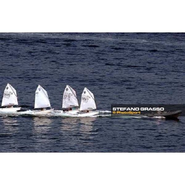 the sailing school of Yacht Club Adriaco Triest, 17th july 2004 ph. Stefano Grasso
