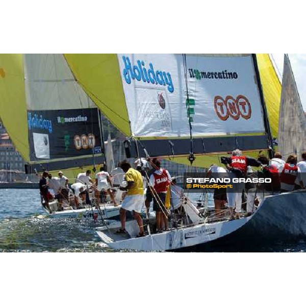 Heat - La Sfida Nations Cup final 2004- Coutts vs. Spithill Triest, 18th july 2004 ph. Stefano Grasso