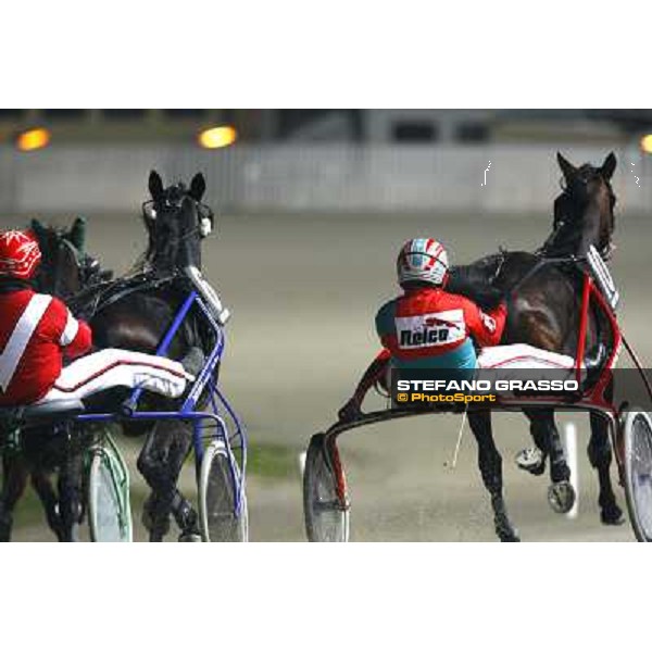 Pietro Gubellini with Le Touquet turns the bend during the Final of the Gran Premio Mario Locatelli Milan San Siro, 24th january 2010 ph. Stefano Grasso