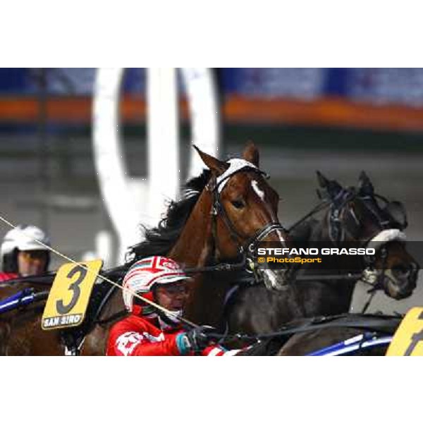Materazzi Ok and Pietrto Gubellini during the Premio Westgate Crown Milan San Siro, 24th january 2010 ph. Stefano Grasso