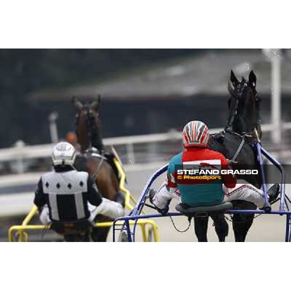 going to the start at San Siro racetrack Milan San Siro, 24th january 2010 ph. Stefano Grasso