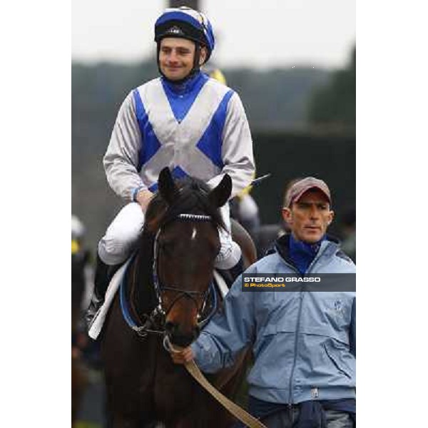 Dirk Fuhrmann on Frammassone before winning the 60.a Gran Corsa Siepi di Roma Roma, 14th february 2010 ph. Stefano Grasso