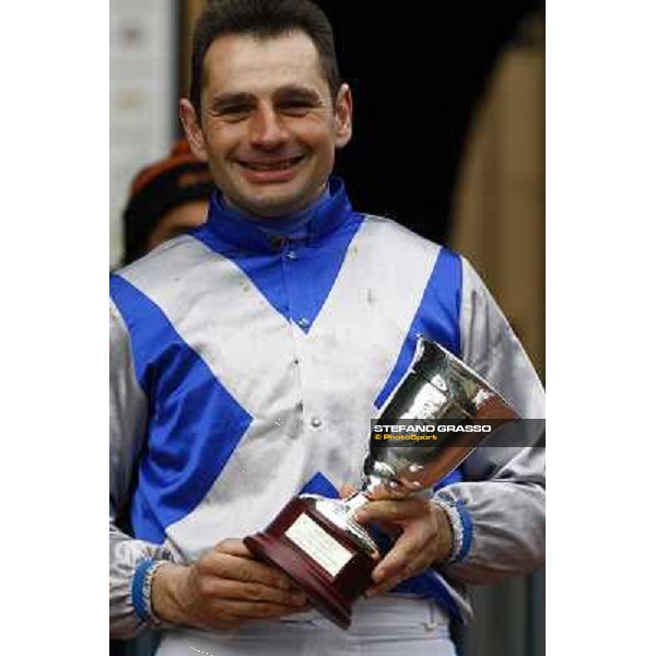 Dirk Fuhrmann after winning the 60.a Gran Corsa Siepi di Roma Roma, 14th february 2010 ph. Stefano Grasso