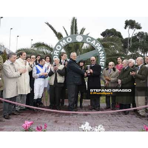 the prize giving ceremony of the 60.a Gran Corsa Siepi di Roma Roma, 14th february 2010 ph. Stefano Grasso