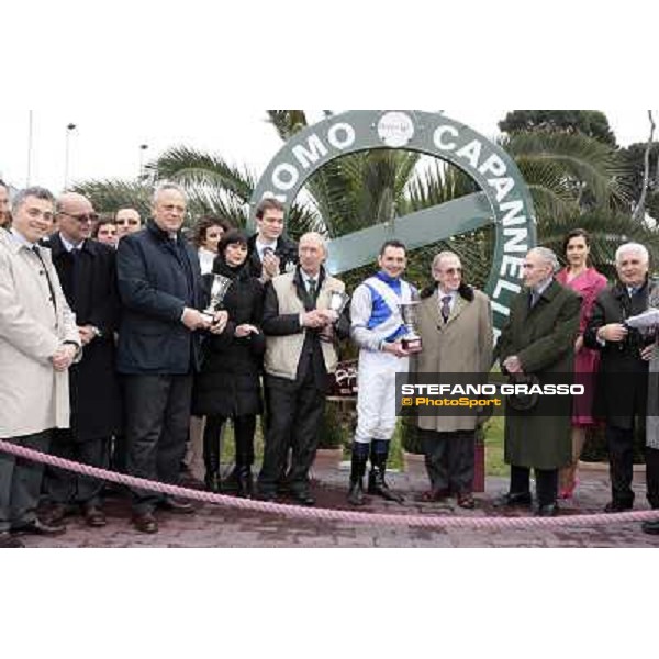 the prize giving ceremony of the 60.a Gran Corsa Siepi di Roma Roma, 14th february 2010 ph. Stefano Grasso