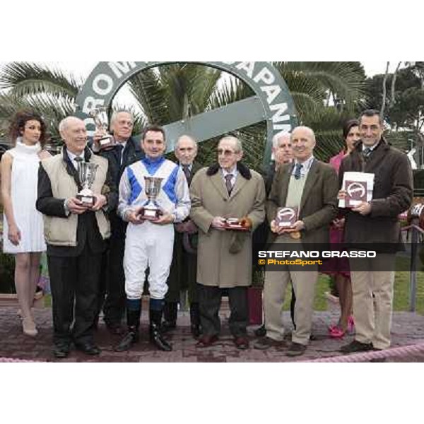 the prize giving ceremony of the 60.a Gran Corsa Siepi di Roma Roma, 14th february 2010 ph. Stefano Grasso