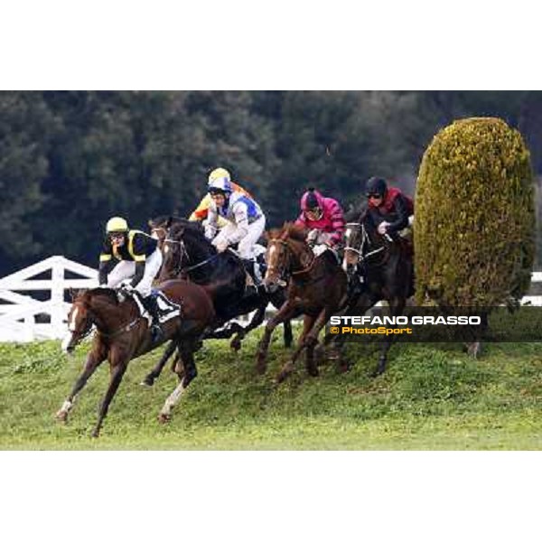 Runners during the 121¡ Grande Steeple Chase di Romna - Mem. Gen. Mario Argenton Rome, 14th february 2010 ph. Stefano Grasso