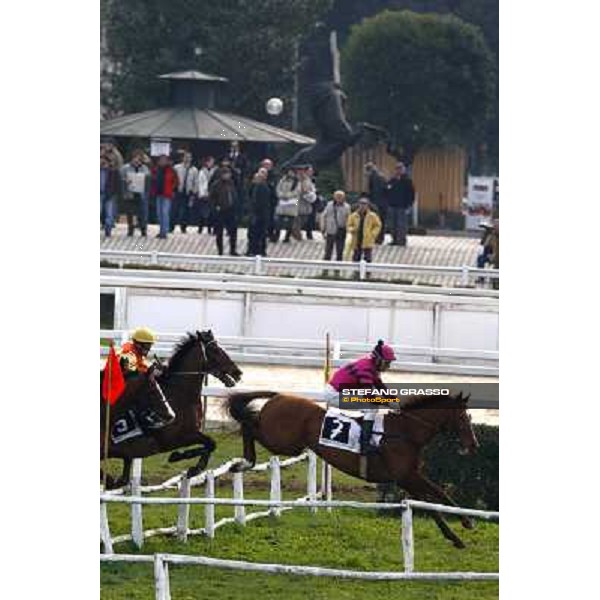 Runners during the 121¡ Grande Steeple Chase di Romna - Mem. Gen. Mario Argenton Rome, 14th february 2010 ph. Stefano Grasso