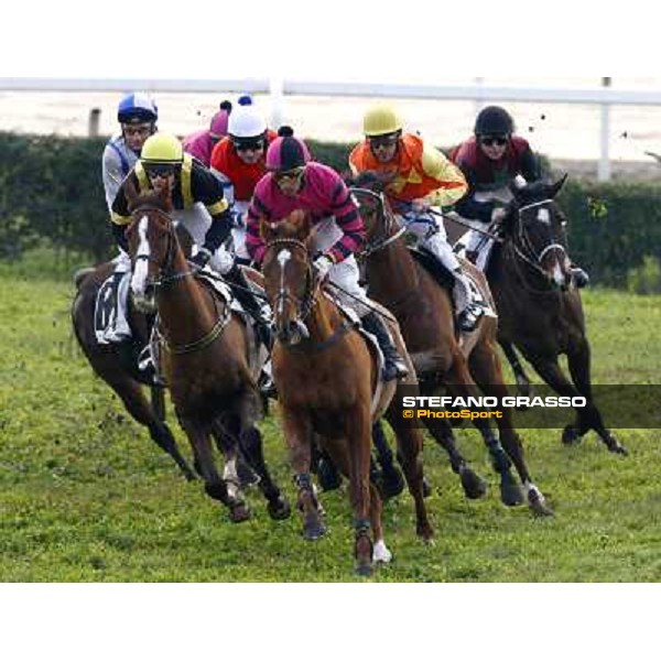 runners during the 121¡ Grande Steeple Chase di Romna - Mem. Gen. Mario Argenton Rome, 14th february 2010 ph. Stefano Grasso