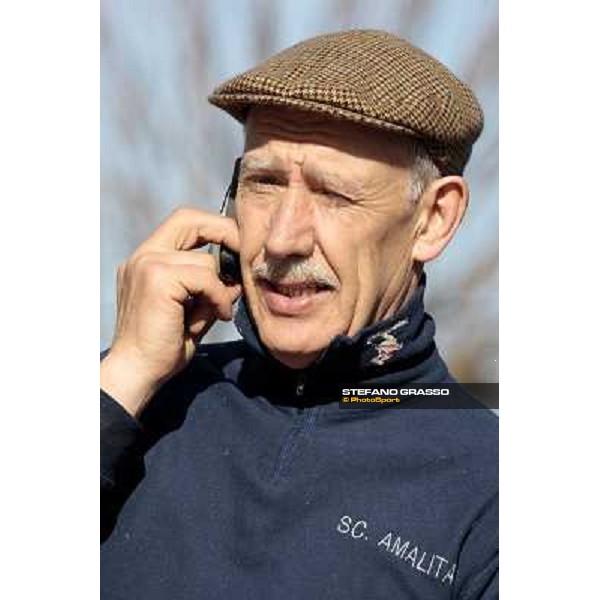 Franco Contu pictured at his stable Rome, 21st february 2010 ph. Stefano Grasso