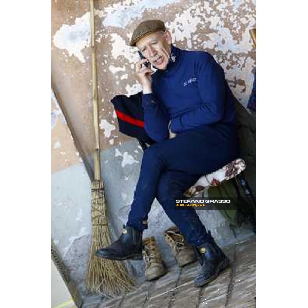 Franco Contu pictured at his stable Rome, 21st february 2010 ph. Stefano Grasso