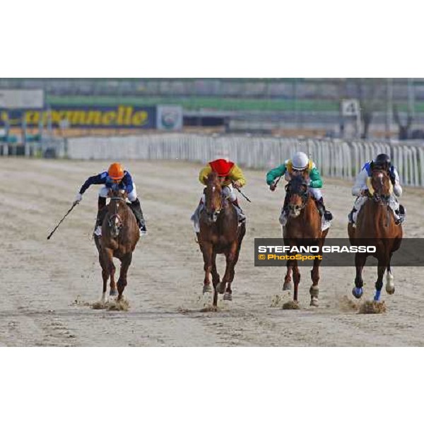 the finish line of Premio Nonoalco Rome, 21st february 2010 ph. Stefano Grasso
