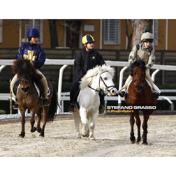 pony races at Capannelle Rome, 21st february 2010 ph. Stefano Grasso