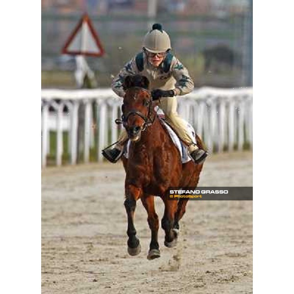 Pony races at Capannelle racetrack - the winner Rome, 21 st february 2010 ph. Stefano Grasso