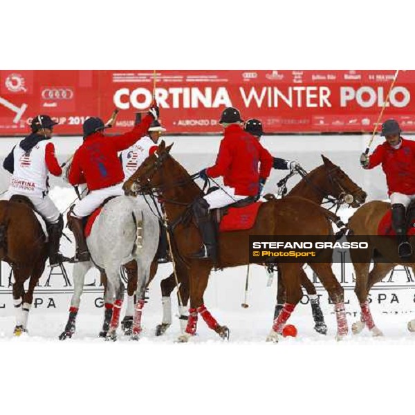 Cortina Winter Polo Gold Cup Lake of Misurina, 26th fevruary 2010 ph. Stefano Grasso
