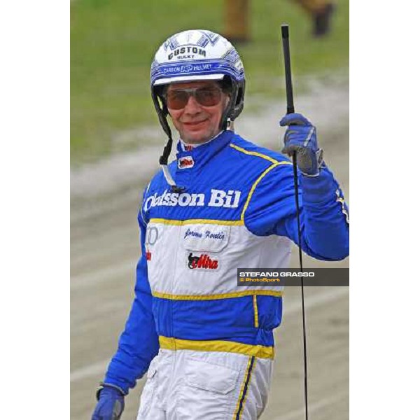 Jorma Kontio after winning the Gran Premio E.N.C.A.T - Mem. Fausto Branchini Milan San Siro, 27th february 2010 ph. Stefano Grasso