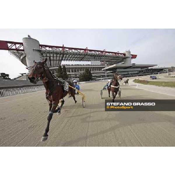 start at San Siro racetrack Milan San Siro 27th february 2010 ph. Stefano Grasso