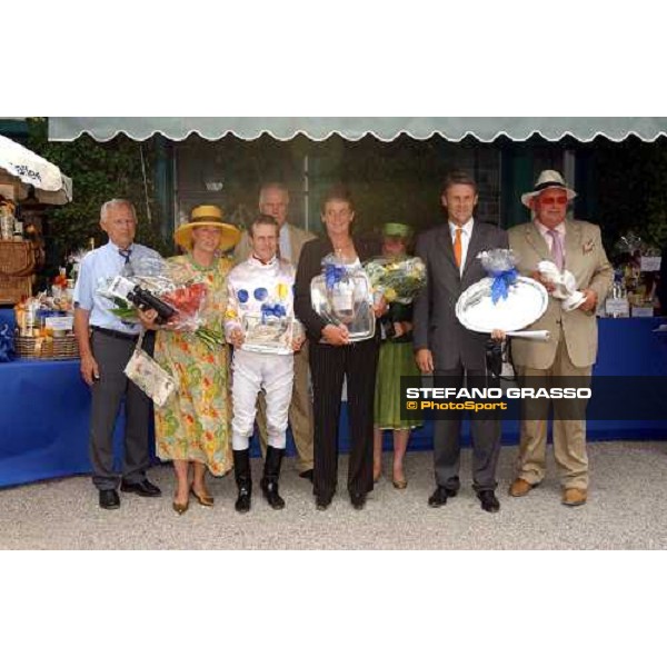 Presentation of the Trophy of Grosser Dallmayr-Preis Munchen 1st august 2004 ph. Stefano Grasso